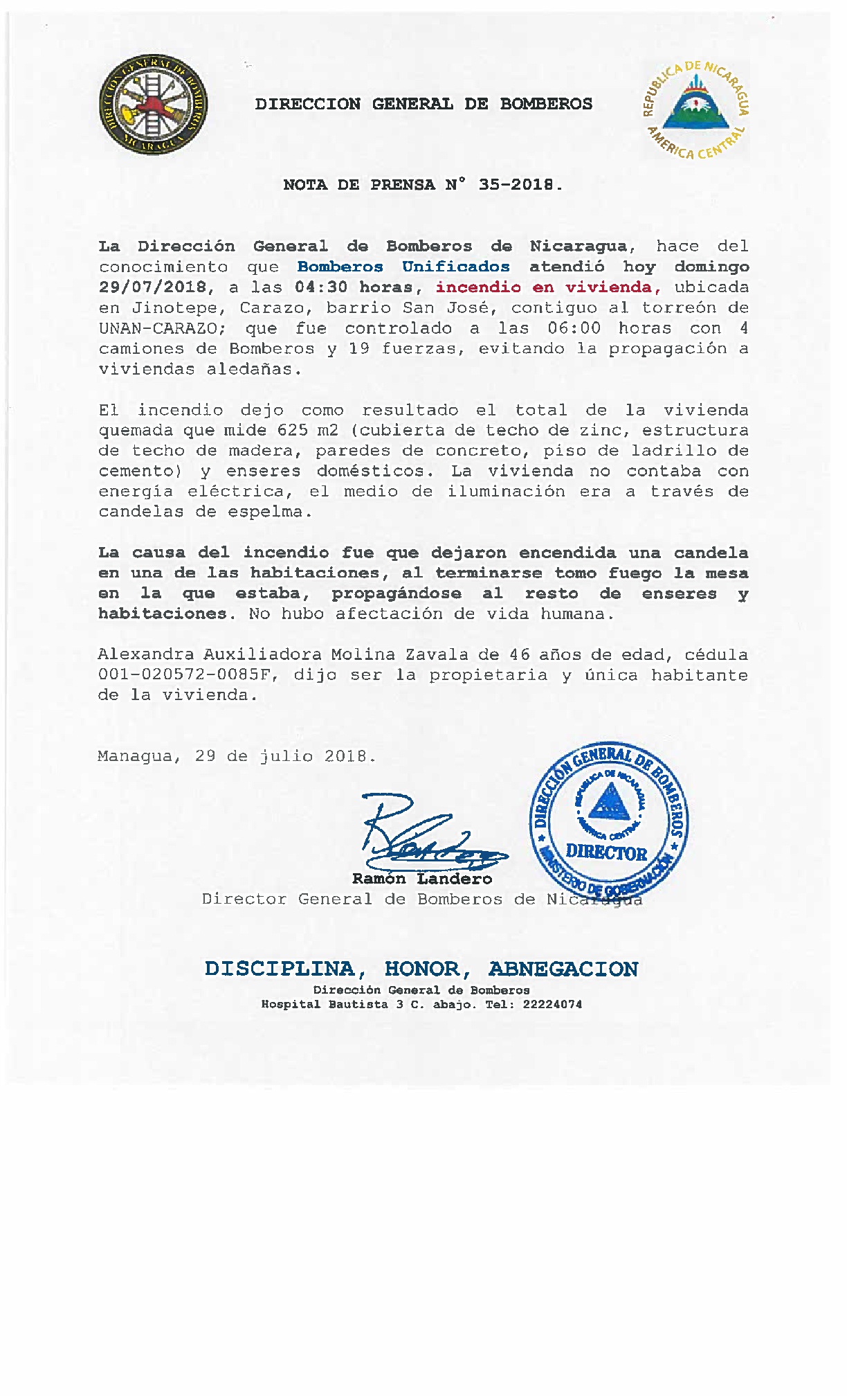 bomberos